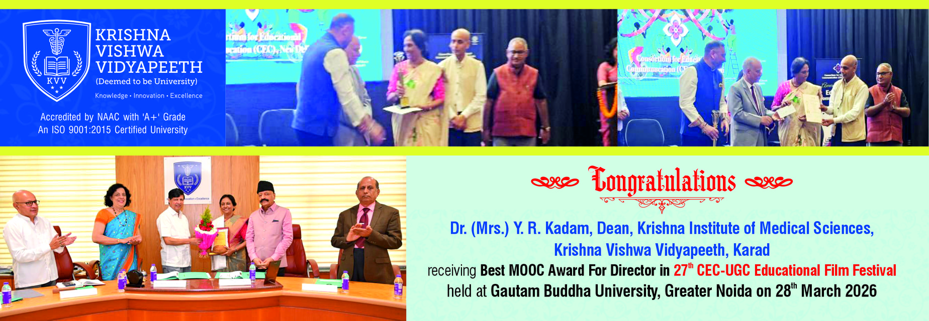 Dr. Yugandhara Kadam