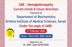 KIMS- CME-Hemoglobinopathy: Current Trends & Future Directions