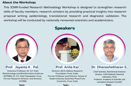 ICMR Funded Research Methodology Workshop on Research Proposal Writing at Krishna Institute of Science and Technology, KVV (DU), Karad